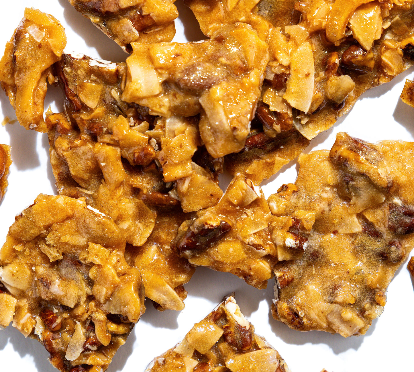 Pecan & Coconut Brittle